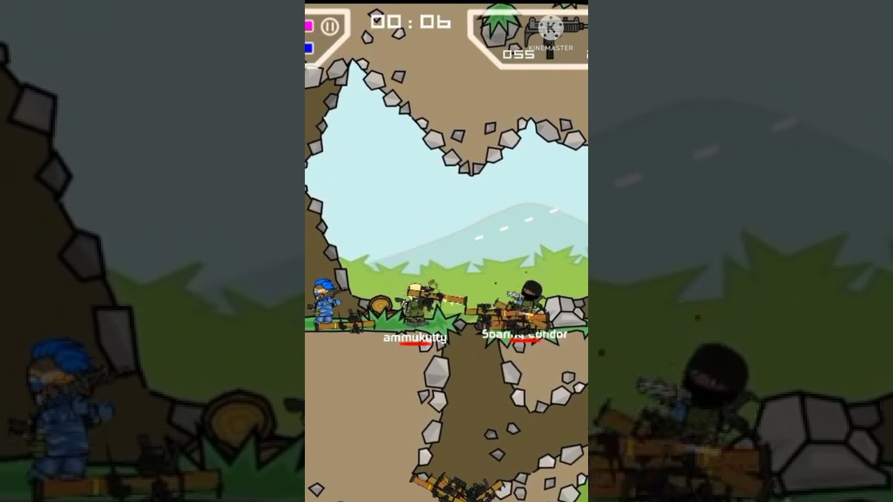 DA2 MINI MILITIA। HAKER VS SUPER HAKER IN MINI MILITIA। 😱😱😱। #minimilitia  #haker #doodlearmy2