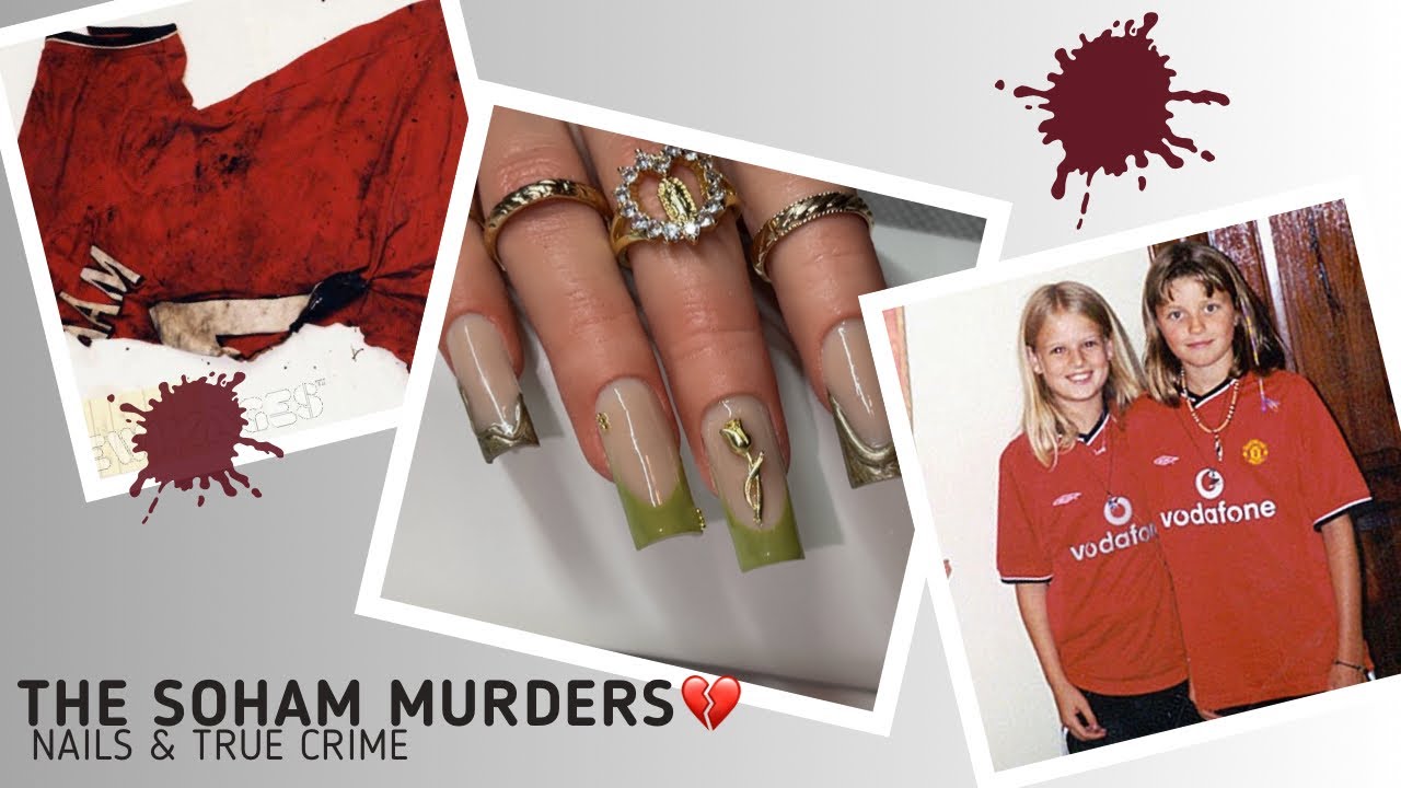 Nails & True Crime: The Abduction & Murder of Jessica Chapman & Holly Wells💔 3D Nail Art Tutorial