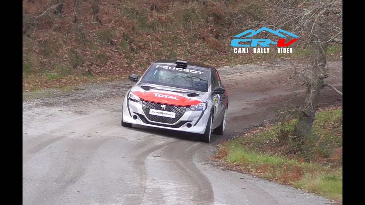Test new Peugeot 208 RALLY 4 - Efren Llarena & François Delecour - @CRV