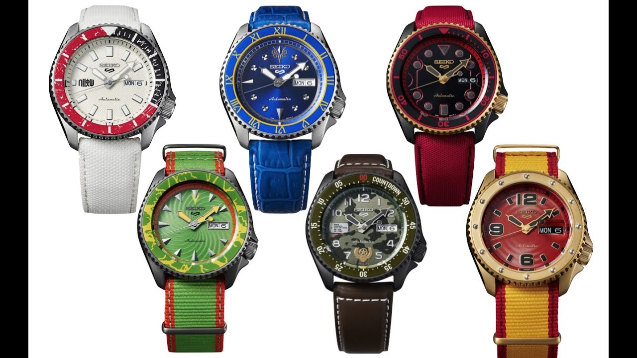 All 6 Seiko 5 Sports x STREET FIGHTER V watches live on the wrist, which is your pick? Tell us below