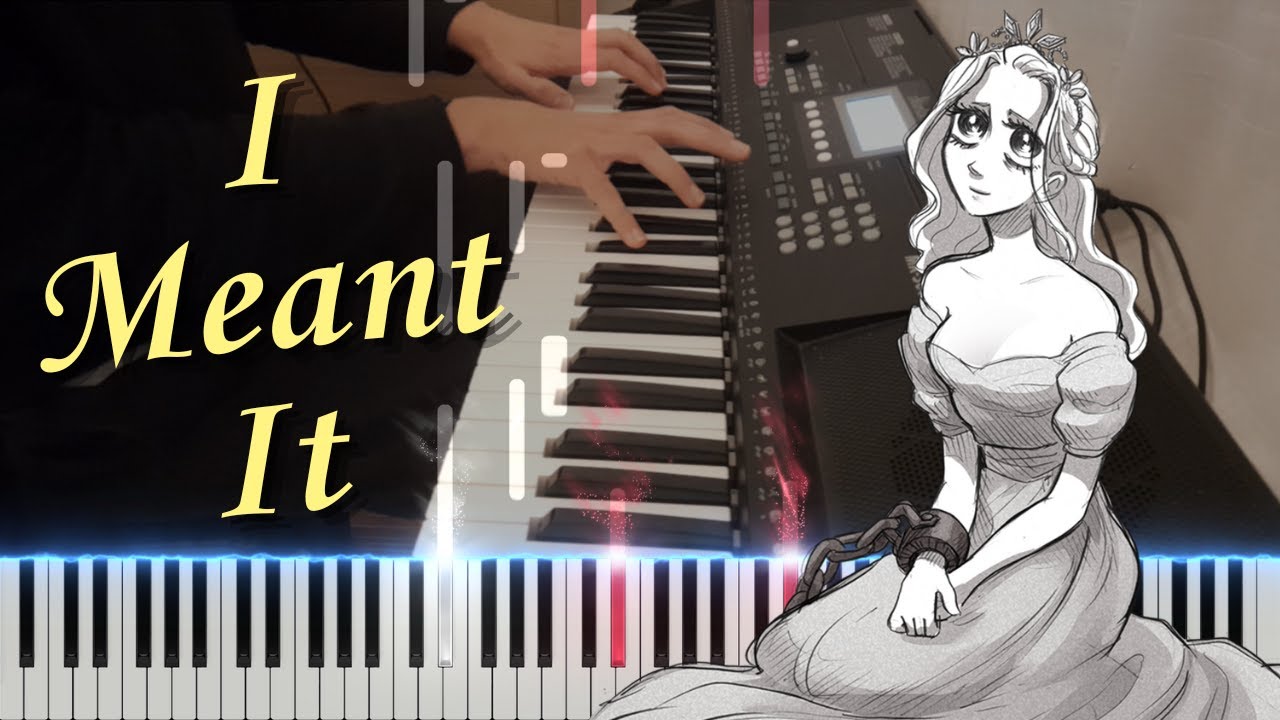 I Meant It | Slay The Princess, The Pristine Cut OST | Brandon Boone | Piano Cover