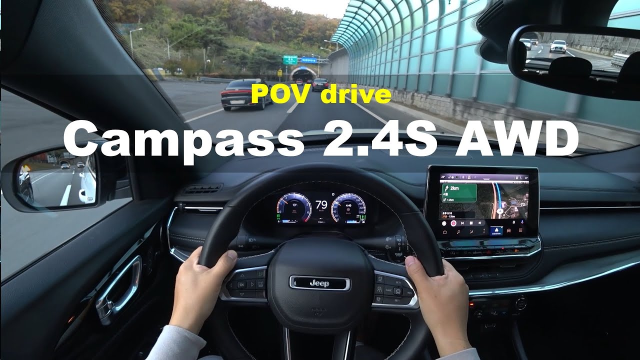 Jeep compass 2 4S AWD POV drive