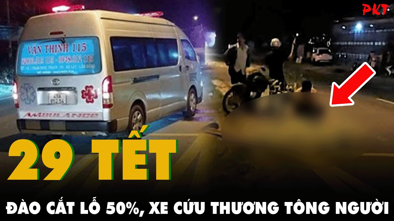 29 TẾT: ĐÀO CẮT LỖ rẻ như cho vẫn ế; Xe cứu thương TÔNG NGƯỜI TỬ VONG | PKT