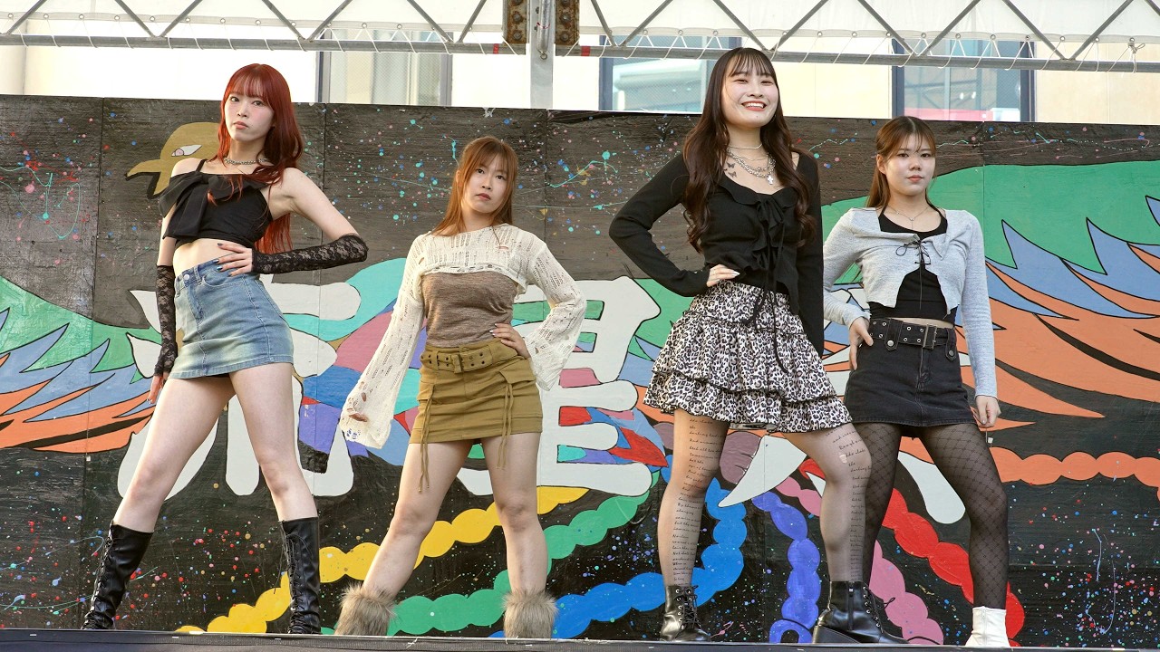 【4K60P】金沢星稜大学 K-POPダンスサークル CRASH「Supernova / aespa」@流星祭2024 金沢星稜大学 2024/11/04