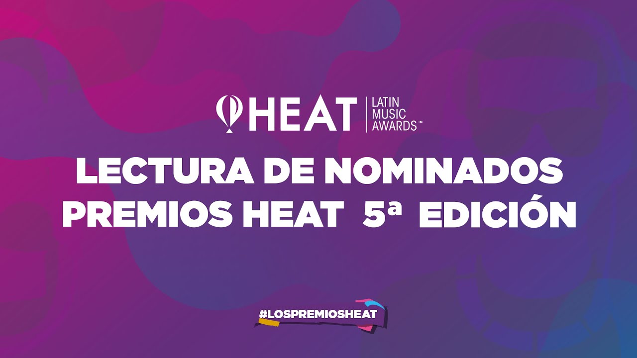 Lectura nominados Premios HEAT 5ª edición