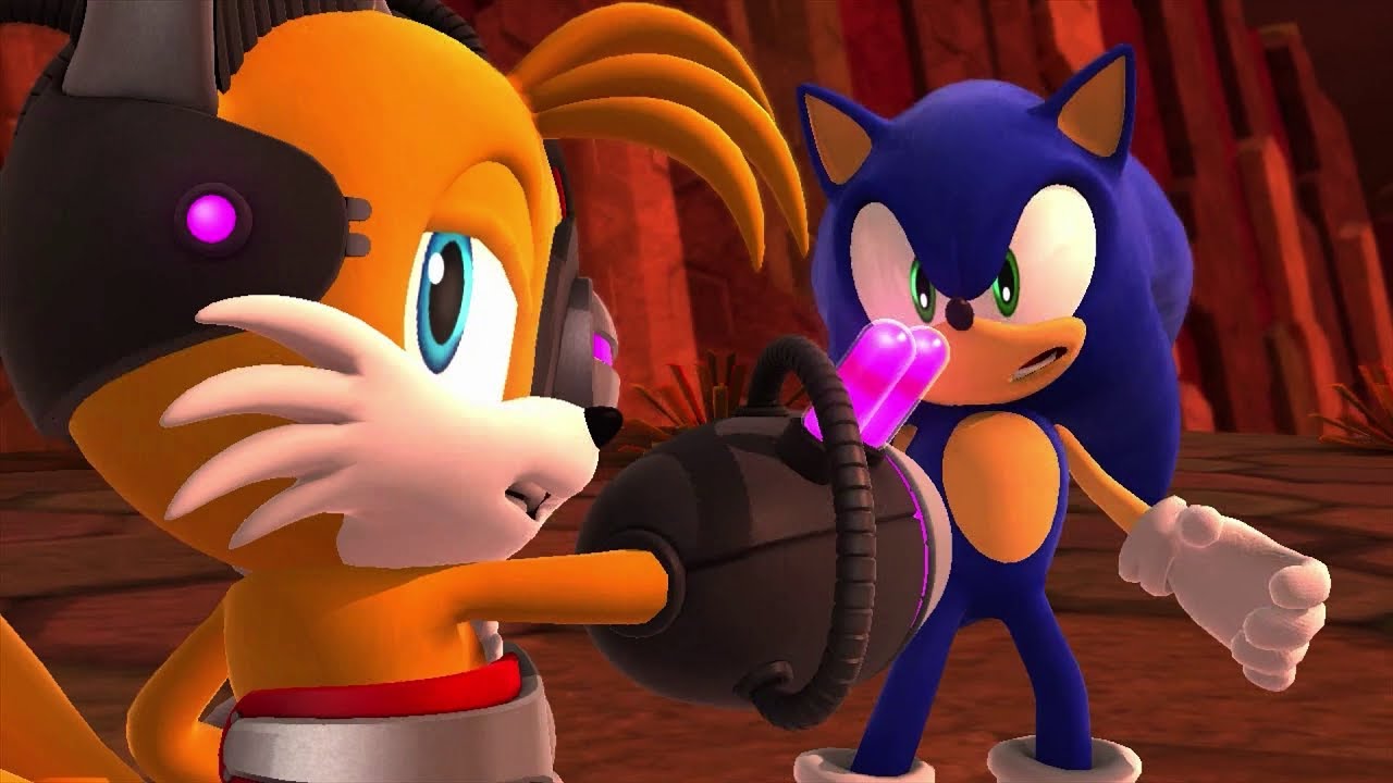 Sonic Lost World - Lava Mountain 100% (All Zones)