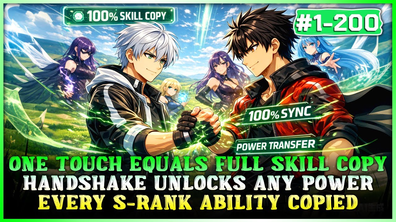One Touch = 100% Skill Copy? I Gained Every S-Rank Superhuman Power Through a Handshake!