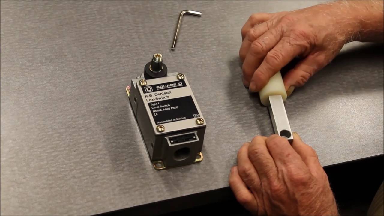 Installing the Lever Arm on a Square D Denison L100 Lox Switch | Schneider Electric Support