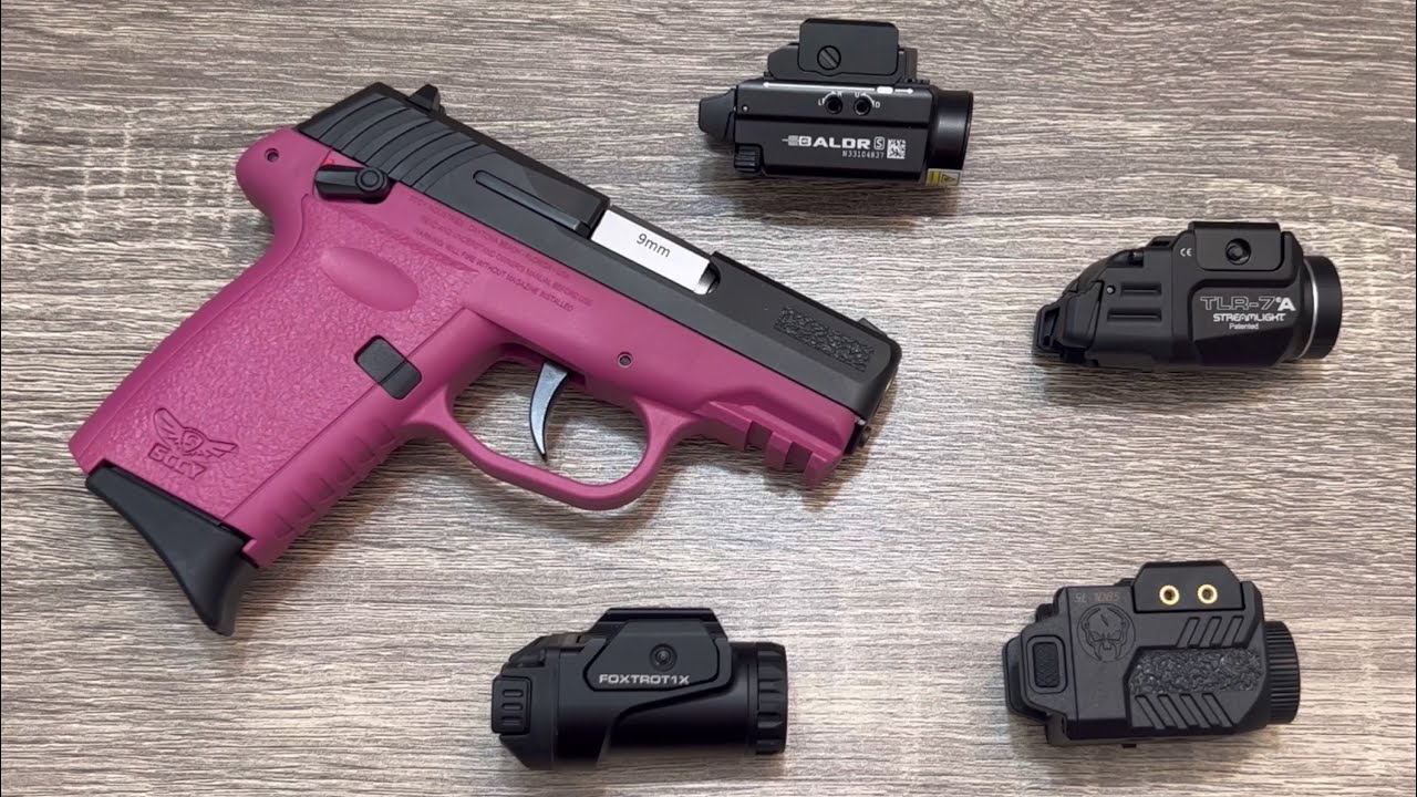 SCCY CPX-1 Gen 3 Weapon Mounted Light