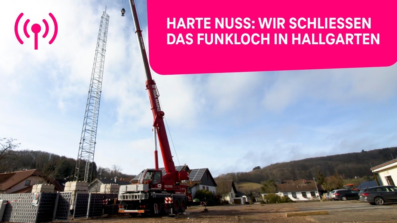 Hallgarten: Dieser Mobilfunk-Standort hält die Telekom auf Trab