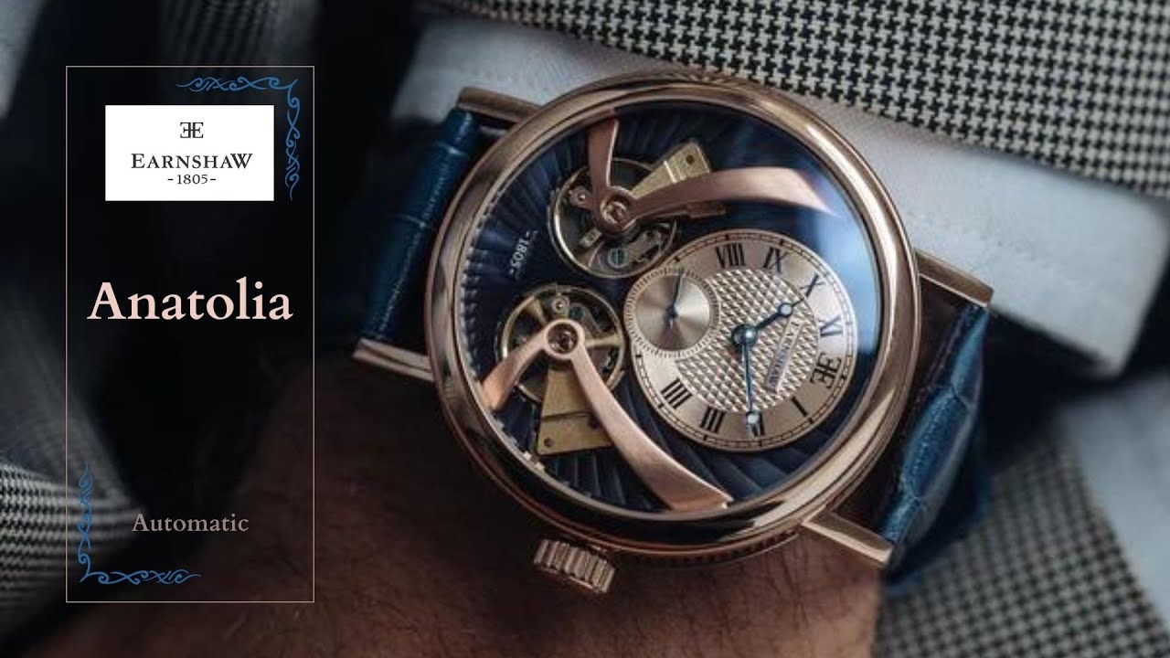 Earnshaw Beaufort Anatolia Automatic Watch Unboxing First Impressions!