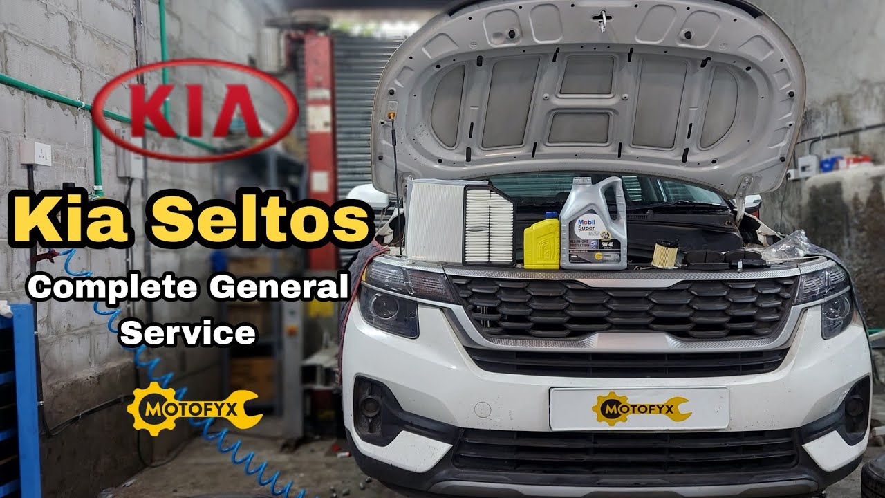 Kia Seltos Service By MotoFyx | Expert Technicians | Genuine Spares | Live Updates