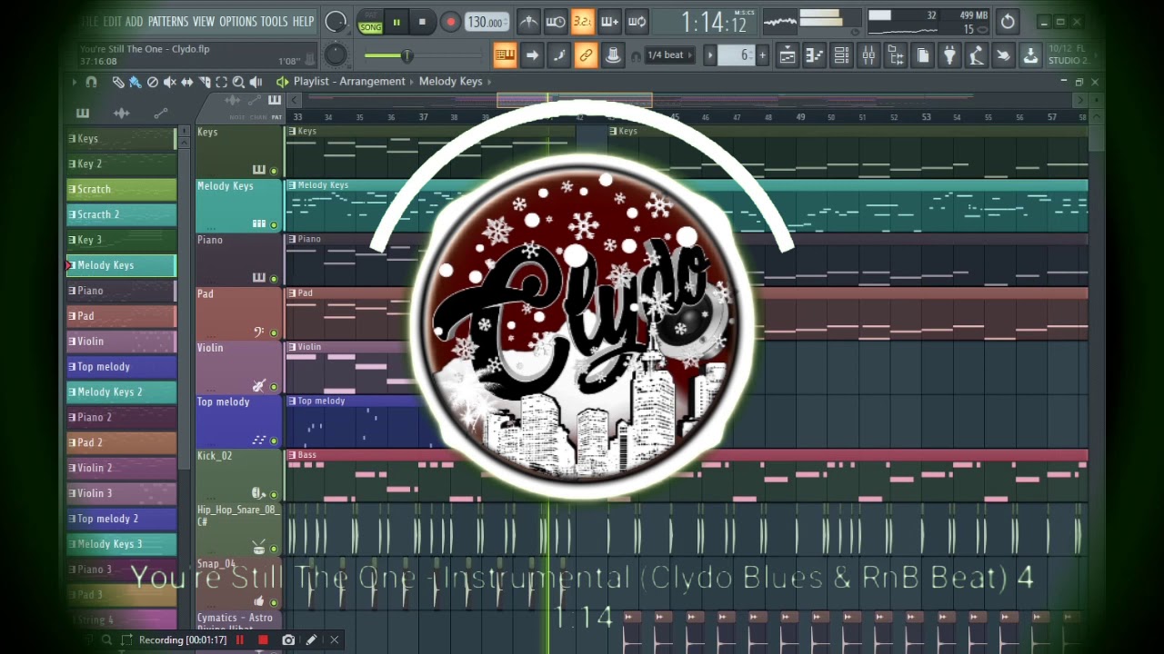 You're Still the One - Instrumental (Clydo Remake RnB Blues Beat)