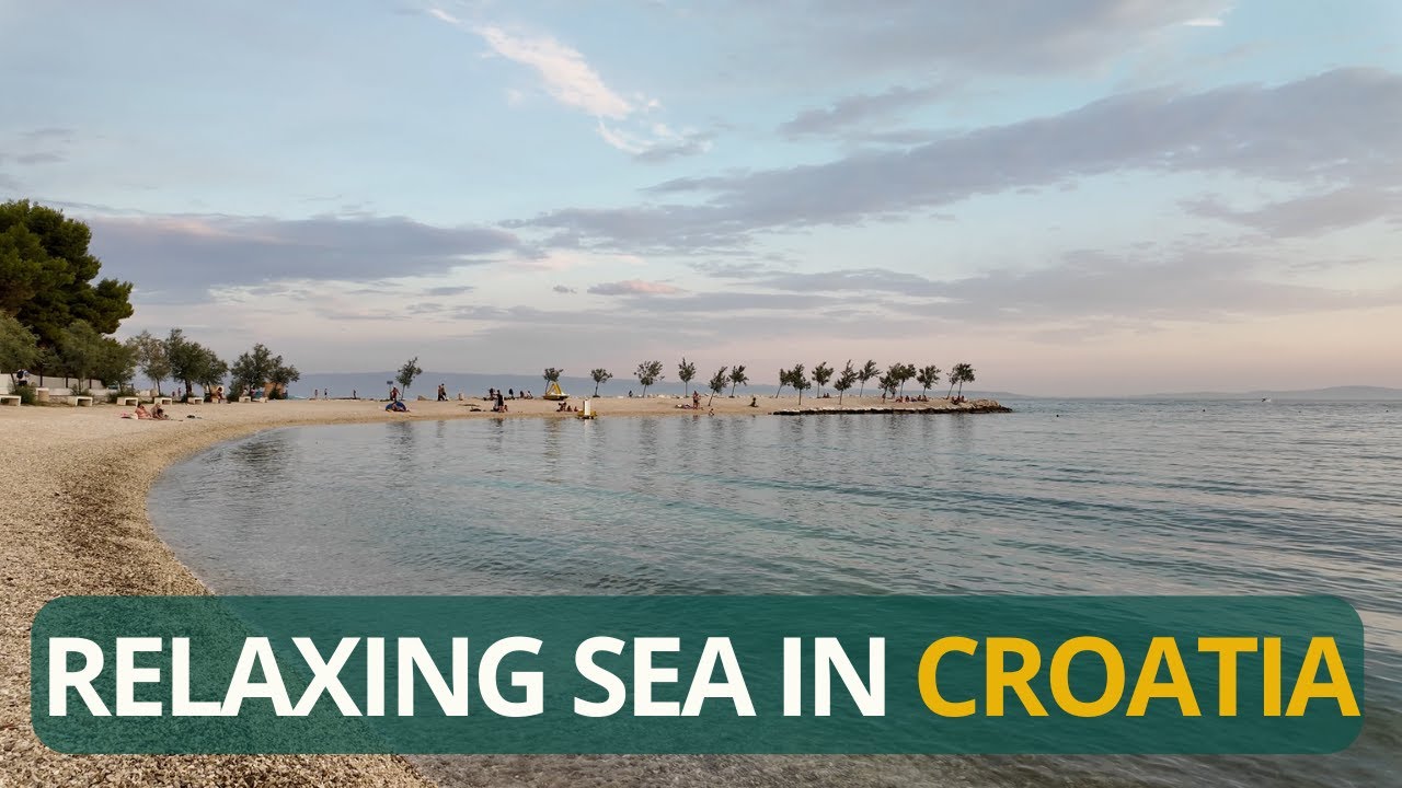 Trstenik Beach in Split, Croatia | August 2025 | Walking for Mental Health | 4K HDR