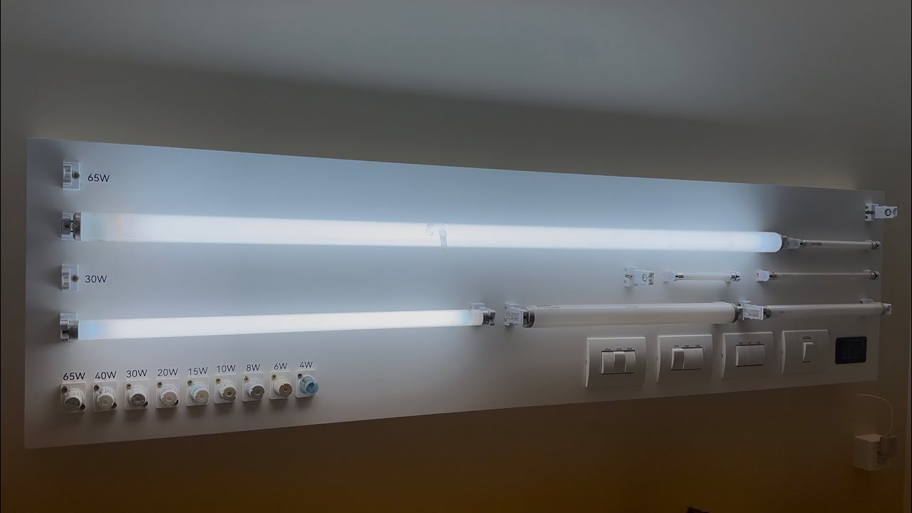 Testando lâmpadas fluorescentes e outras #23