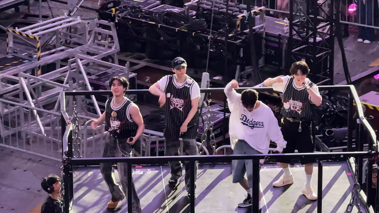 4K Encore Cart Time Stray Kids (스트레이 키즈) Dominate in LA 5/31/25