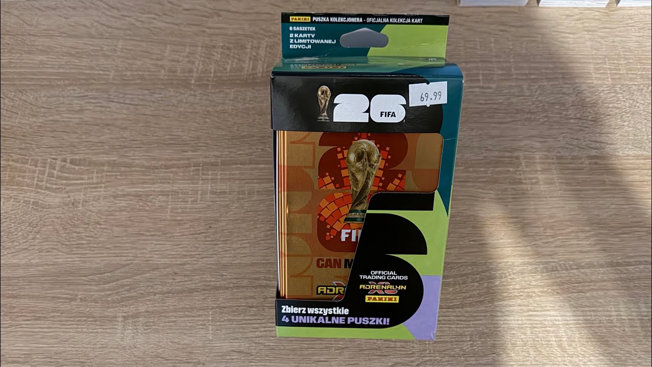 PANINI FIFA WOLD CUP 2026 OPENIG DUŻEJ PUSZKI WPADA KARTA GOLDEN BALER JAKA TYM RAZEM ? 