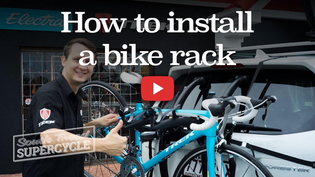 How to install a bike rack on a car