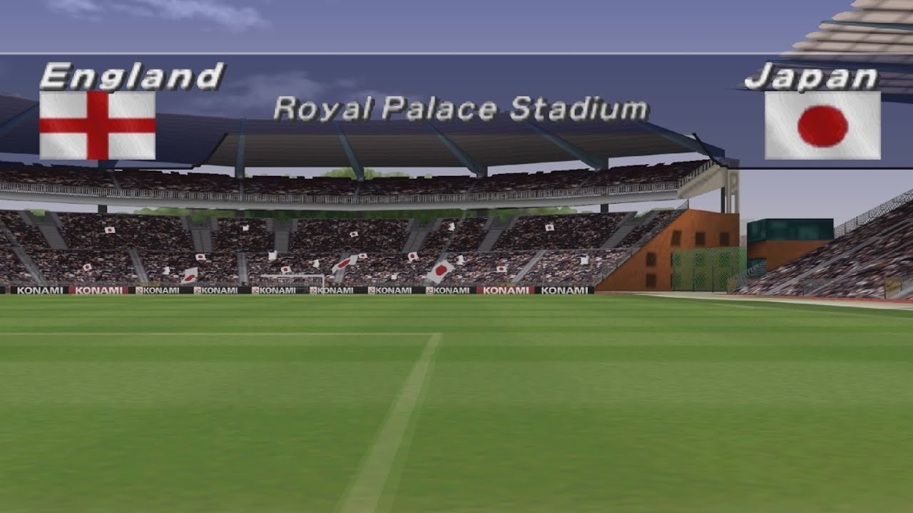 ENGLAND vs JAPAN - Pro Evolution Soccer 2001