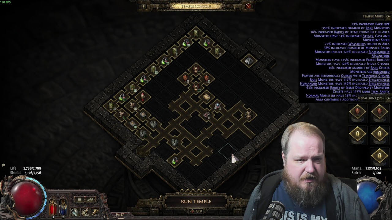 Path of Exile 2 - Spark Blood Mage - Mapping and Temple building