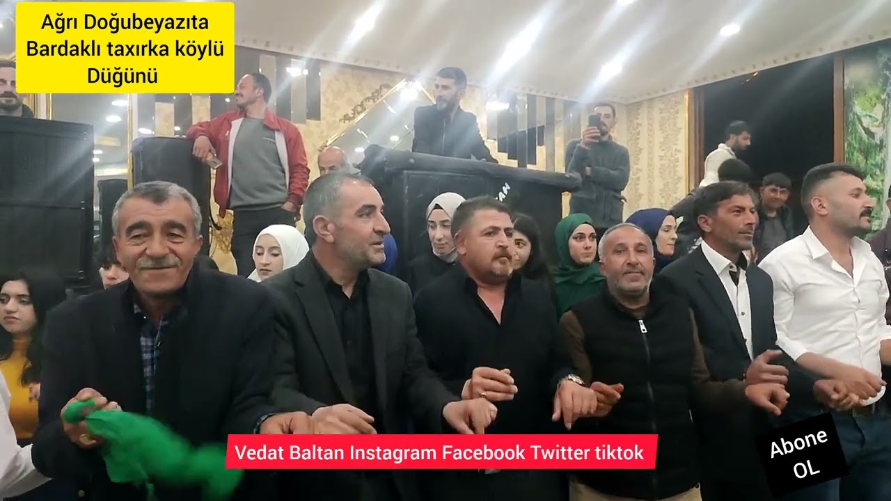Ağrı Doğubeyazıt Bardaklı taxırka köylü doğan yılmaz düğünü