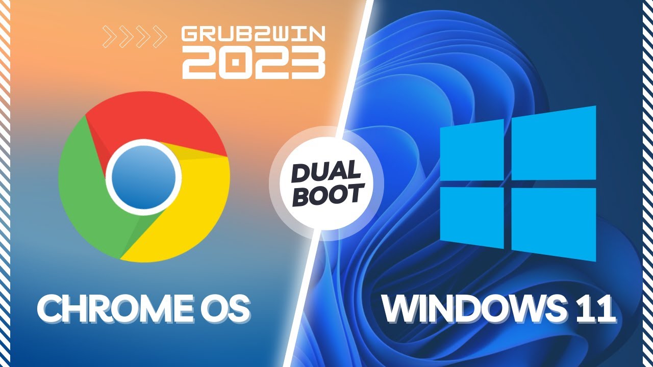Настройка двойной загрузки для Windows 11 и Chrome OS с помощью Grub2Win [2023] &mdash; пошаговое руков...