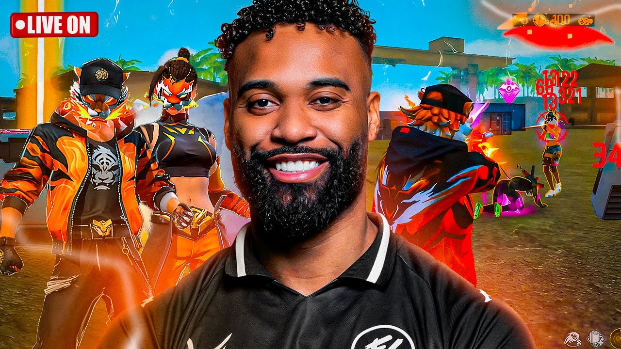 🔴FREE FIRE SOLO RANKEADA E PEAK COM OS CRIAS🔴GURAS  AO VIVO🔴