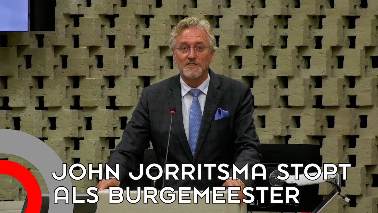 John Jorritsma vertrekt volgend jaar als burgemeester van Eindhoven