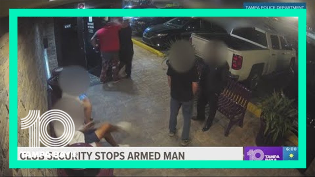 Security guards at Mons Venus stop armed man from entering club