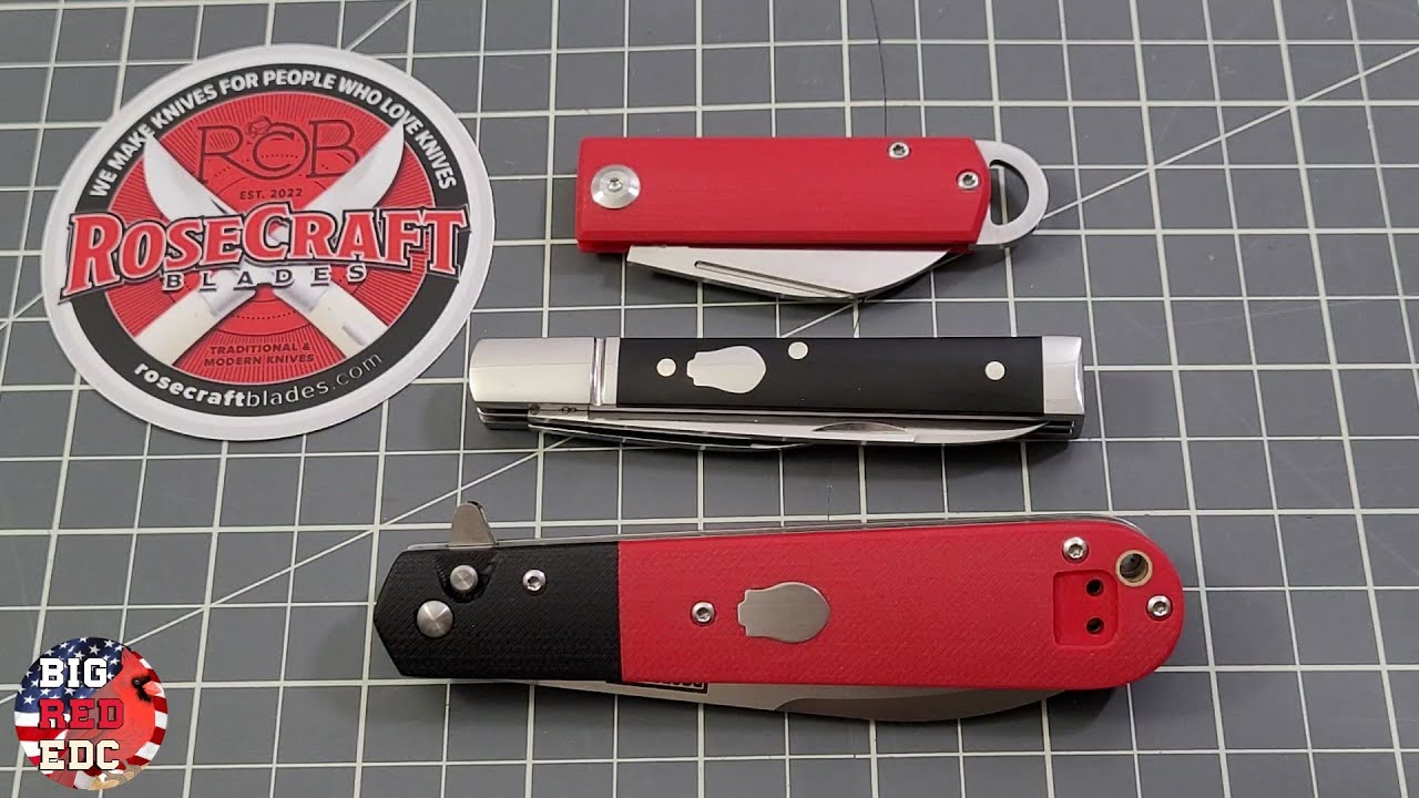 Three New Knives From RoseCraft Blades : Awanata, Holston River and Castorea