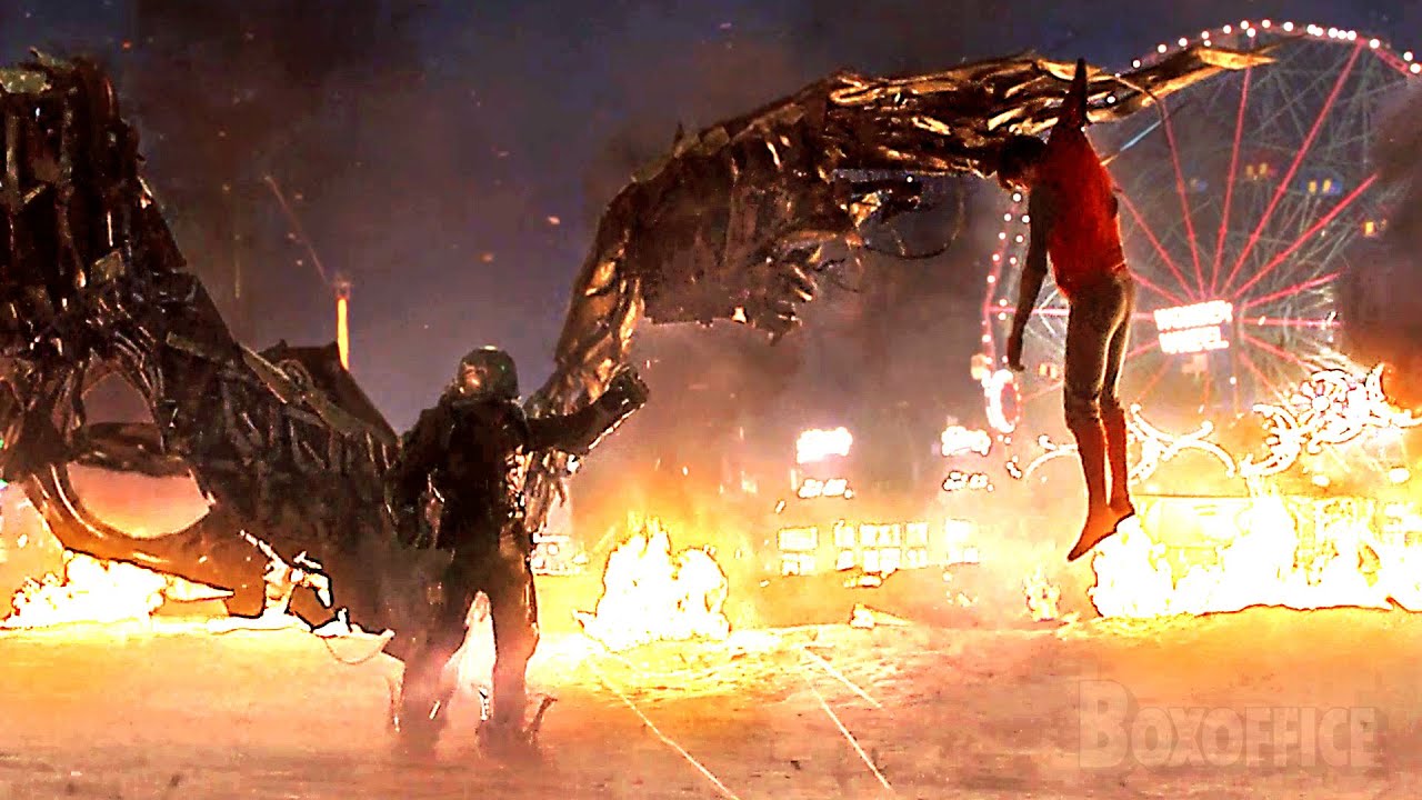 Homem-Aranha vs O Abutre | Cena de luta estendida | Homem-Aranha: De Volta ao Lar | Clipe 🔥 4K
