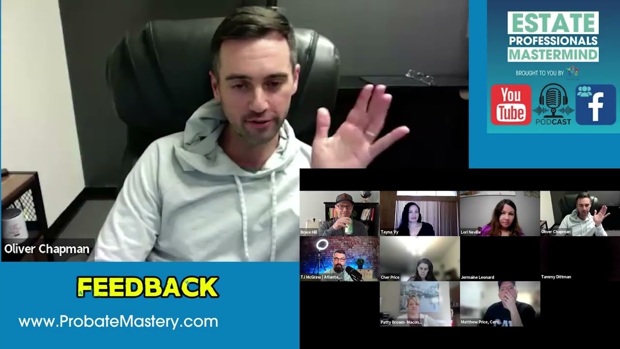 Probate Real Estate Training: Probate Mastery Feedback