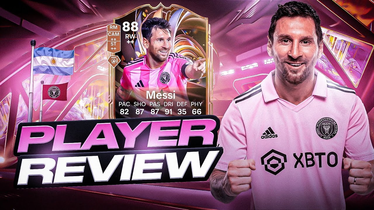 88 РЕЙТИНГОВ ПЕРЕЗАГРУЗИТЬ ОБЗОР ИГРОКА МЕССИ - EA FC 26 ULTIMATE TEAM