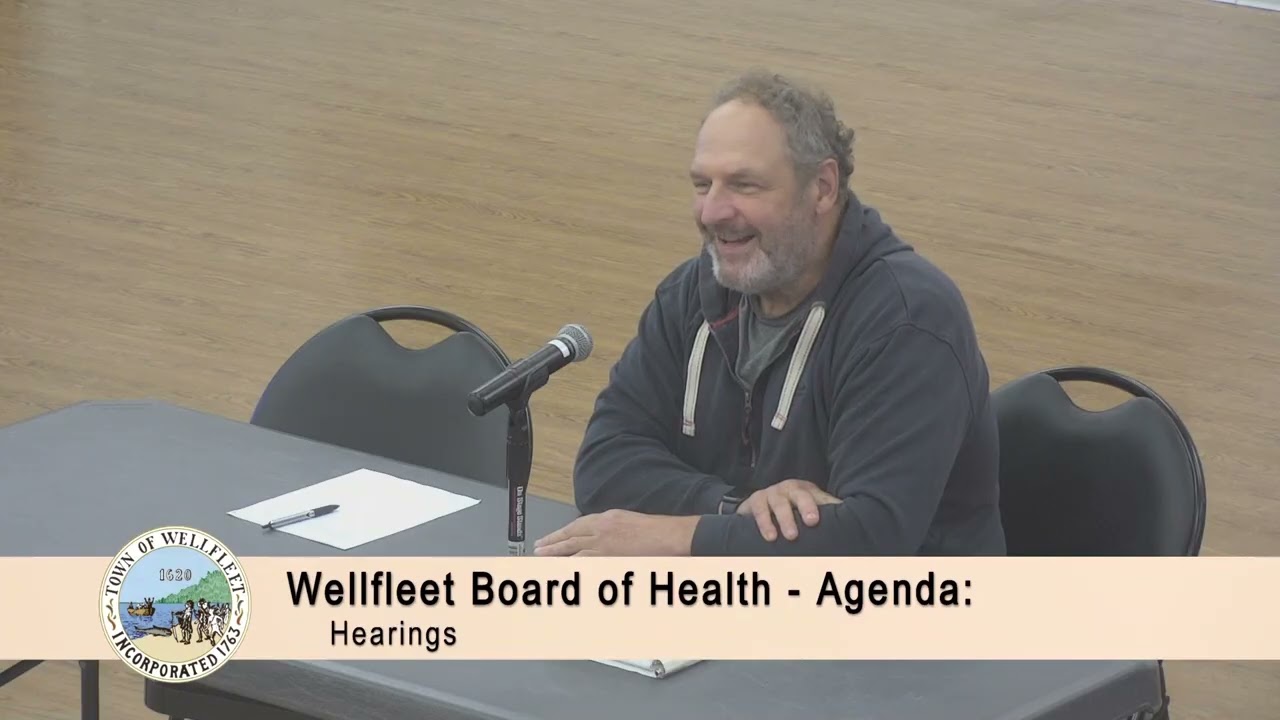 Wellfleet Board of Health - 10-8-2025