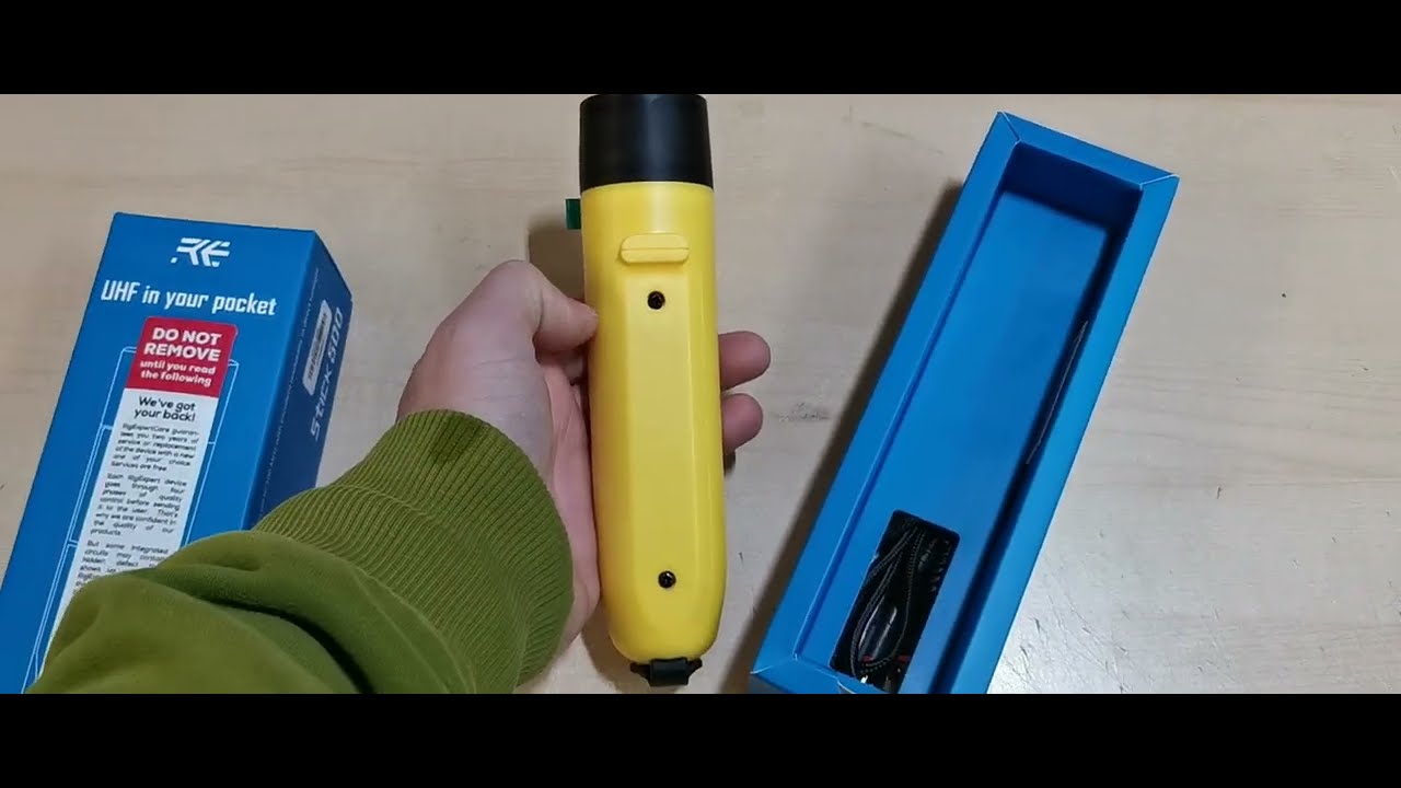 rigexpert stick 500, unboxing