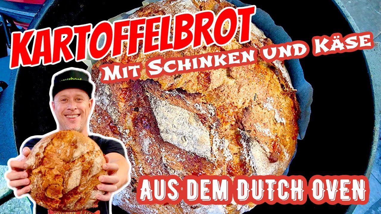 KARTOFFELBROT mit Schinken und Käse | Aus dem Dutch Oven | Grill & Chill / BBQ & Lifestyle