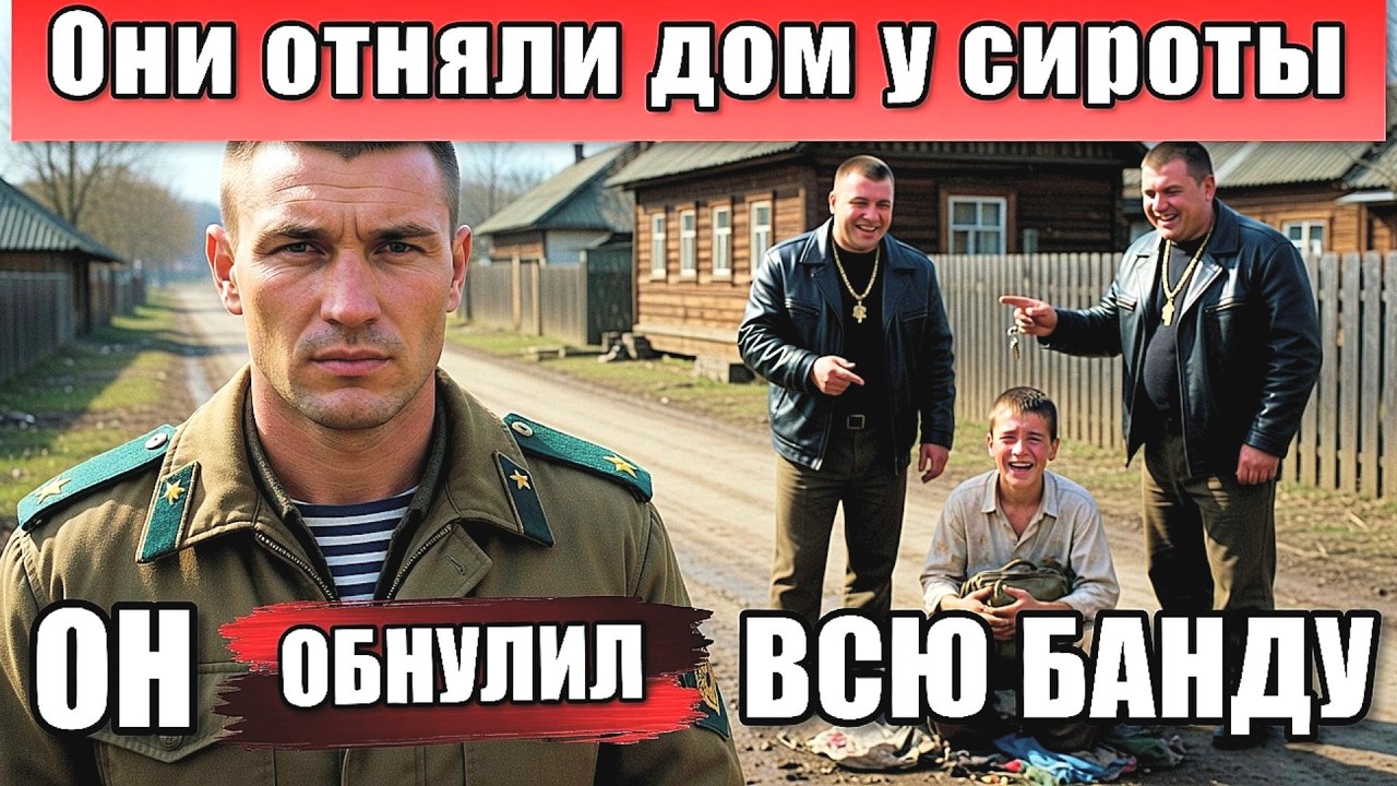 Они отняли дом у сироты Десантник ОН ОБНУЛИЛ ВСЮ БАНДУ, не сделав ни одного выстрела