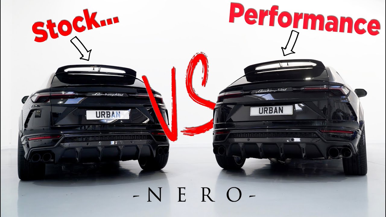 Lamborghini URUS Exhaust Comparison | Nero Performance exhaust