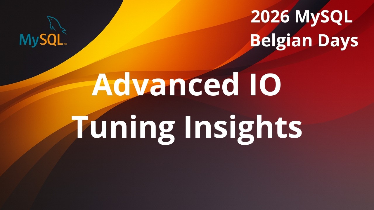 Производительность MySQL: оптимизация ресурсоемких рабочих нагрузок для повышения эффективности.