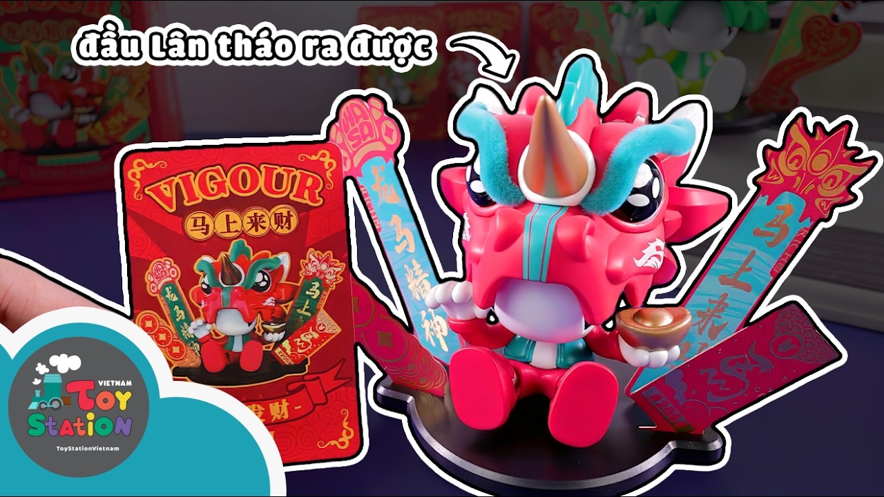 Wasababy Tắc Kè đầu lân đón năm mới ToyStation 1018