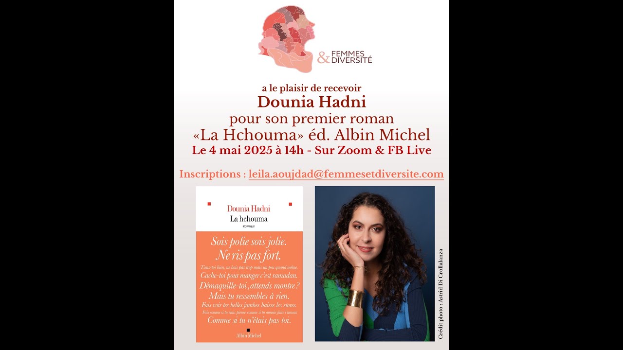 "La Hchouma" Femmes & Diversité Le Bookclub avec Dounia Hadni