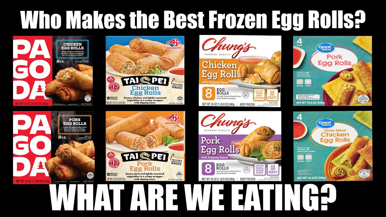 Frozen Egg Roll Throwdown  - What Are We Eating?