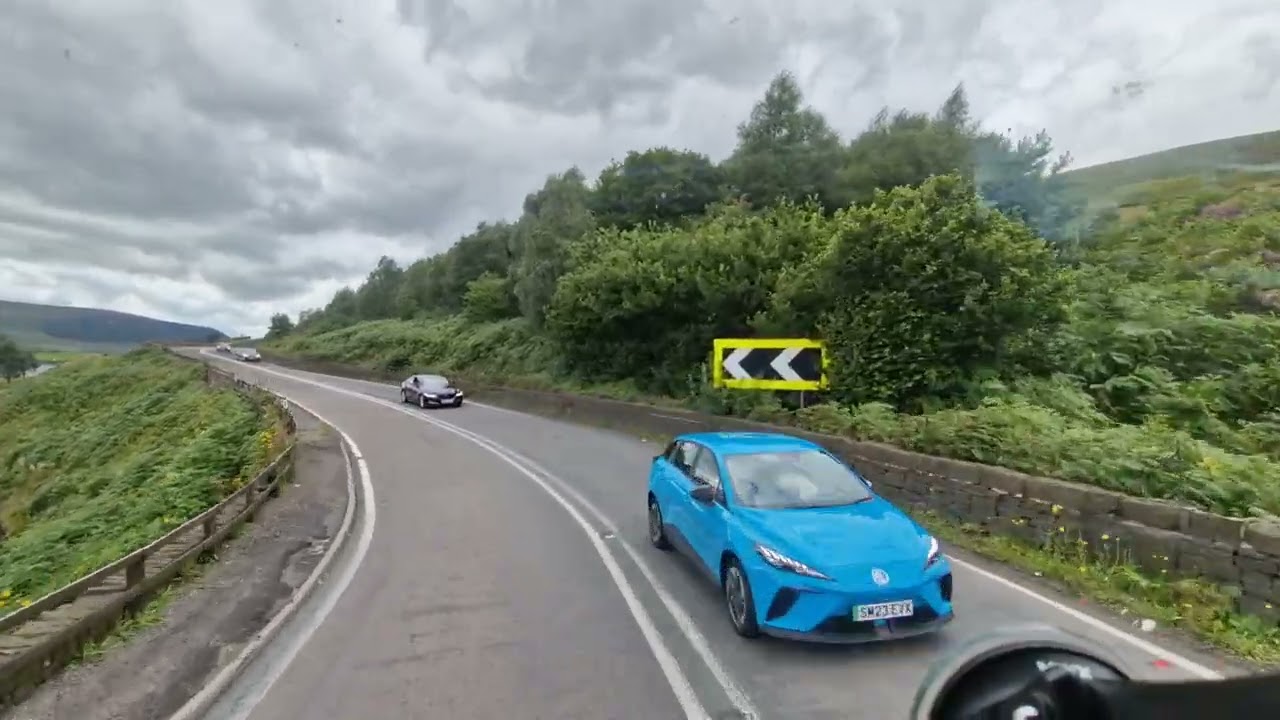 A628 - najładniejsza droga Anglii.
