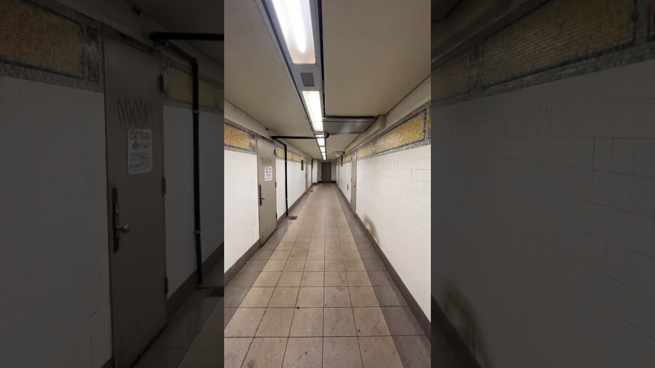 Creepy 😨 Underpass at Lexington Av - 59th ST... #NYCSubway #NYC #NYCSubwayLife