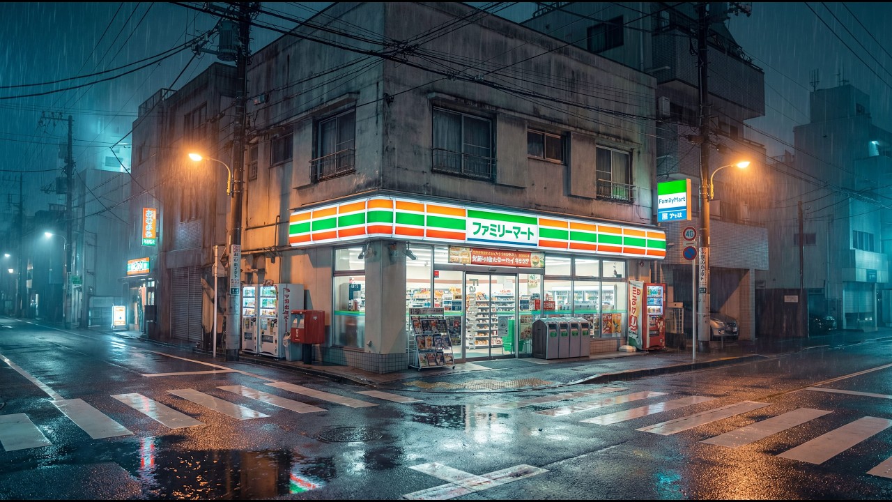 Tokyo After Midnight 🌙 Cozy Lofi Rainy Night in Tokyo | Lofi Beats for Study, Relax & Sleep