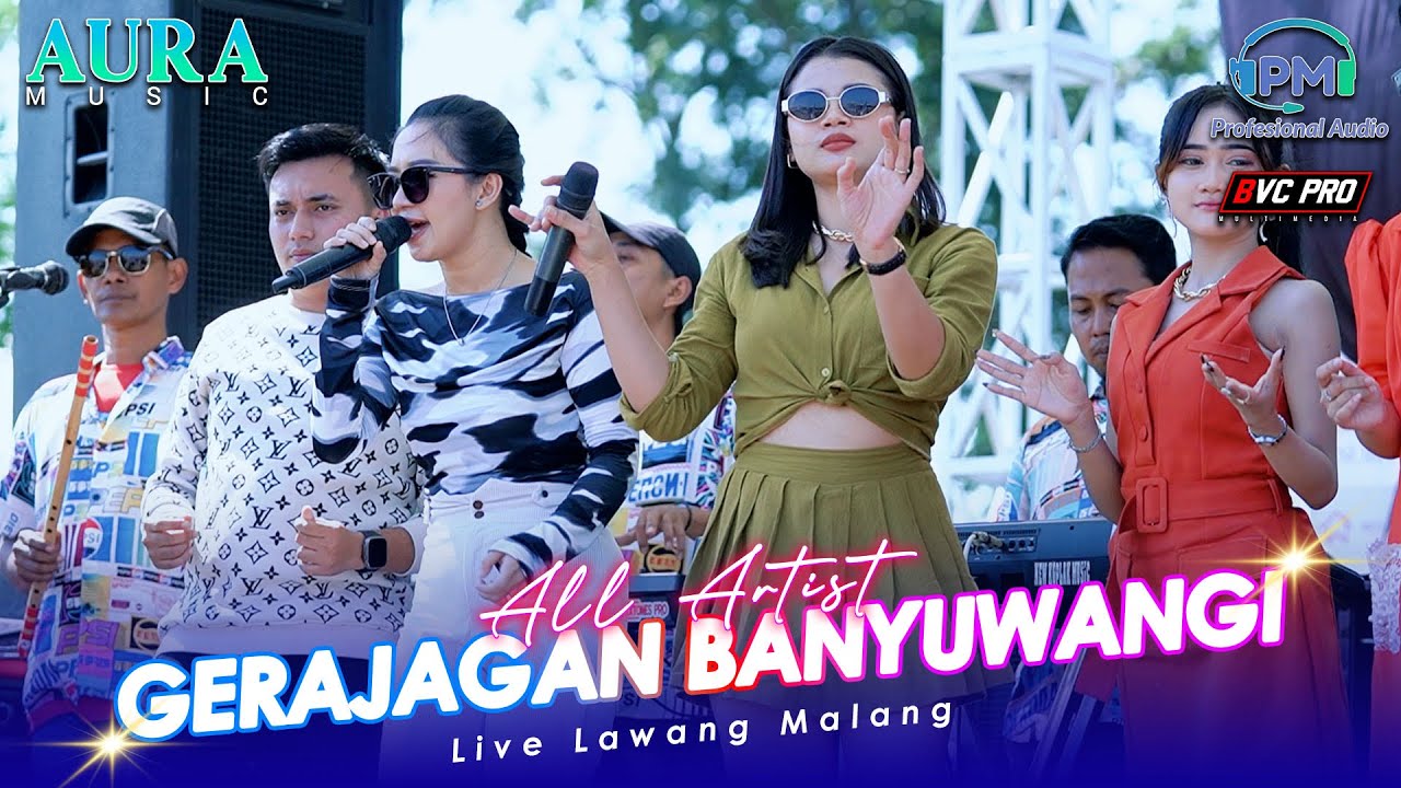 GERAJAGAN  BANYUWANGI - ALL SINDEN AURA MUSIC ❌ PM AUDIO MADIUN