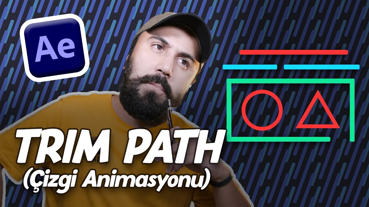 TRIM PATH | &Ccedil;izgi Animasyonu | After Effects Eğitimleri