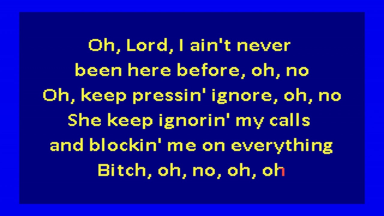 YNW Melly ft  Kanye West  - Mixed Personalities (karaoke)