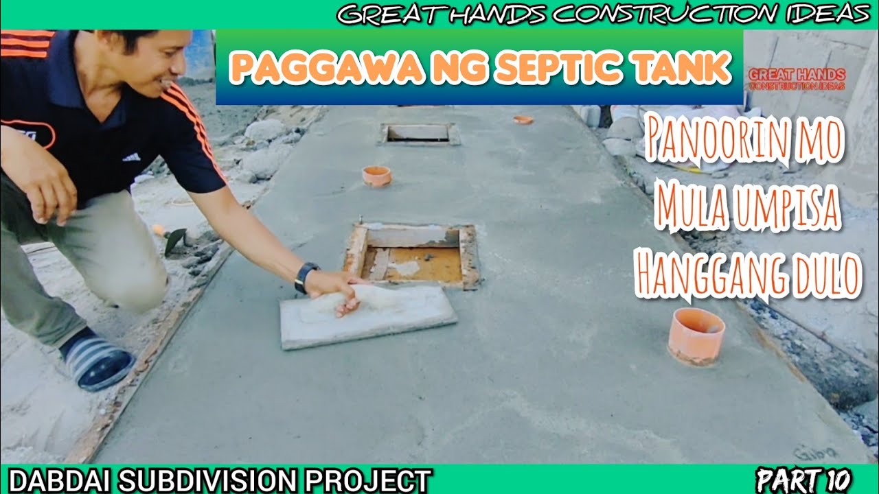 Paano Gumawa ng Septic Tank | Septic Tank Installation