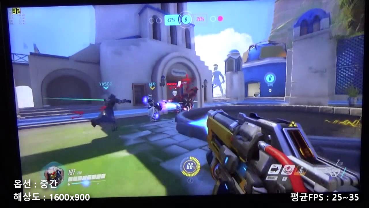VAIO Z Canvas (Intel iris pro 5200) Game test - OVERWATCH